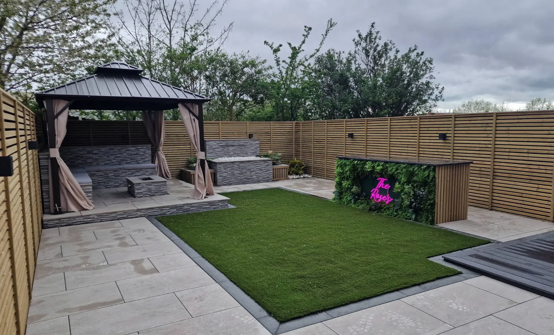 Fencing & Decking landscaping by Rose Gardens